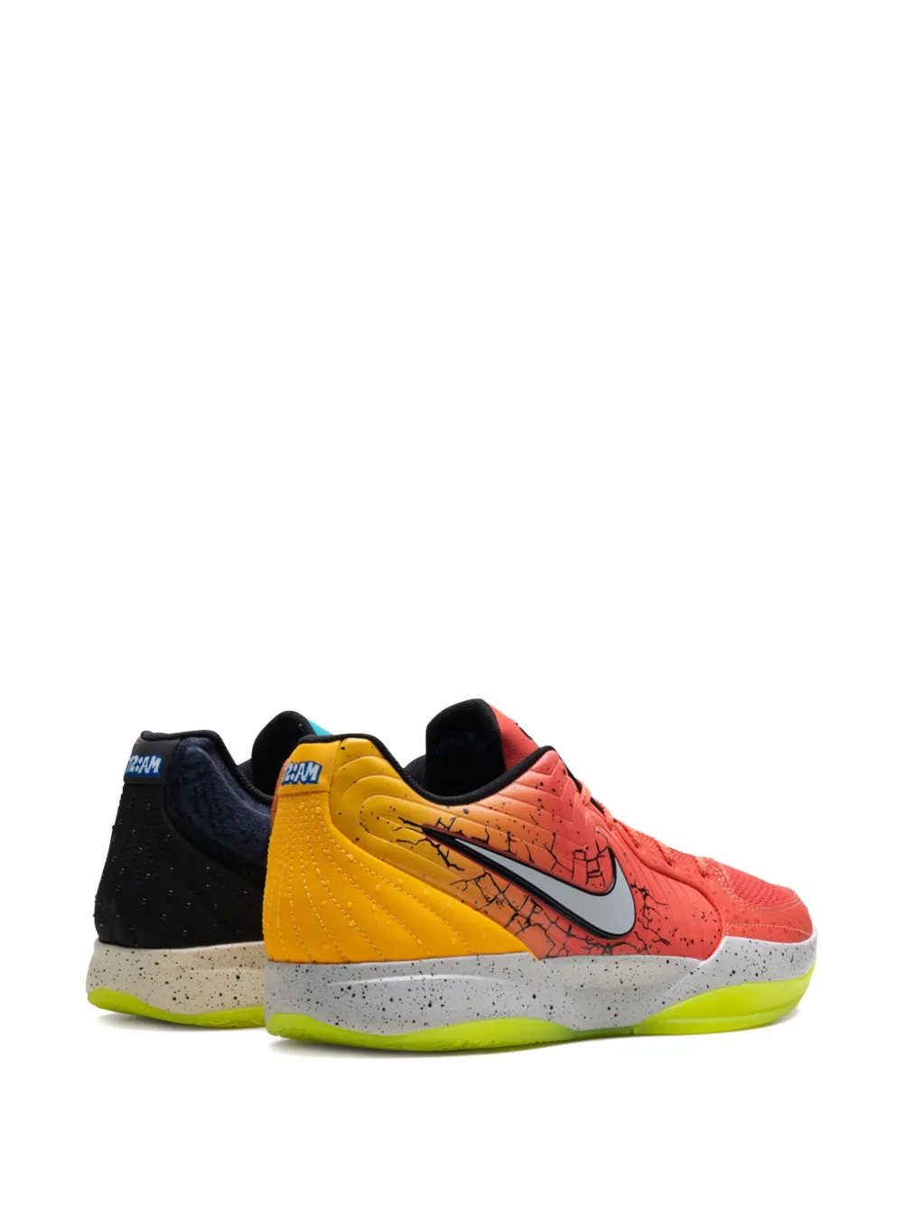 Nike Ja 2 "Bright Crimson Flat Silver Hyper Pink Black Photo Blue" sneakers Orange