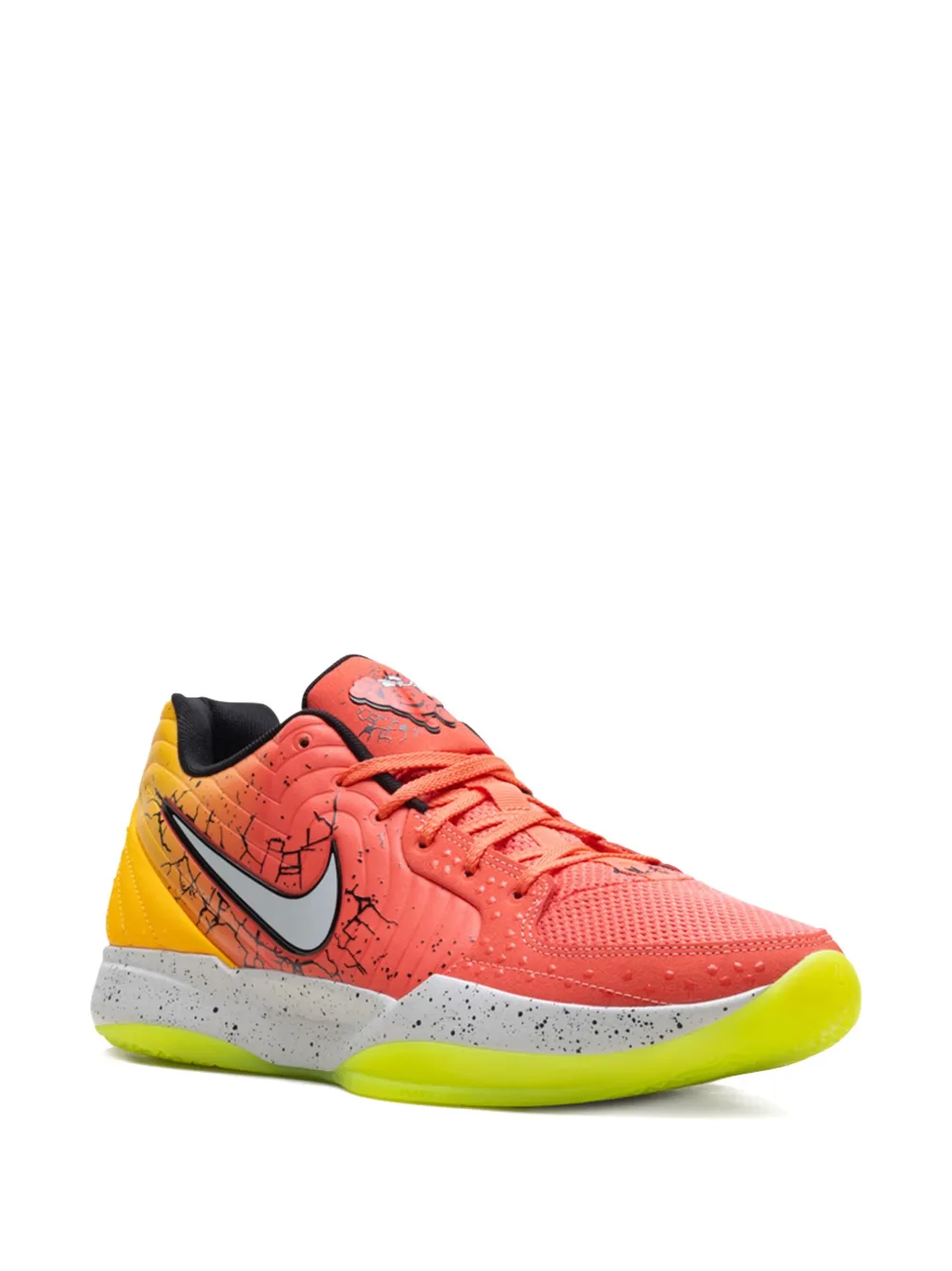 Nike Ja 2 "Bright Crimson Flat Silver Hyper Pink Black Photo Blue" sneakers Orange
