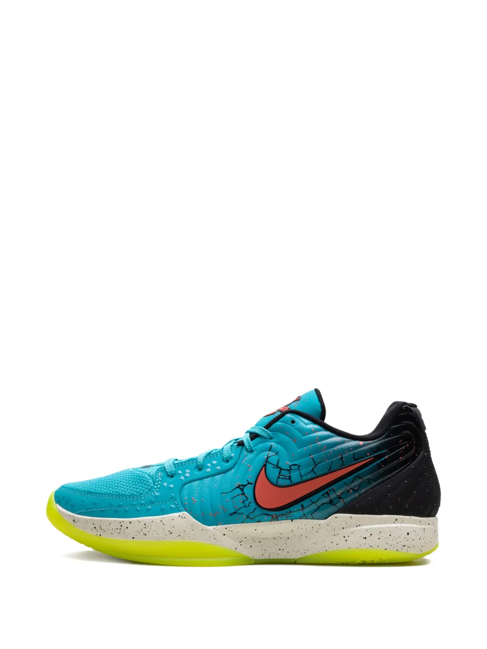 Nike Ja 2 "Bright Crimson Flat Silver Hyper Pink Black Photo Blue" sneakers Orange