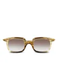 Rigards patterned-frame square-shaped sunglasses - Yellow