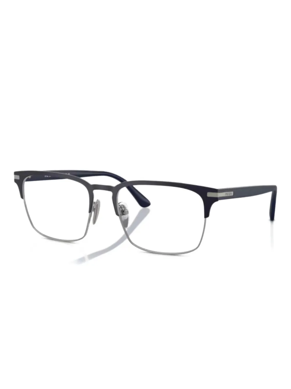Prada Eyewear PR 58ZV rectangle-frame glasses | Black | Image 1