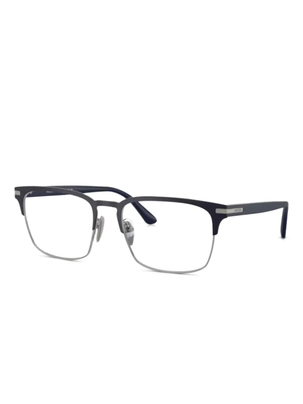 Prada Eyewear PR 58ZV rectangle-frame glasses | Black | Image 1
