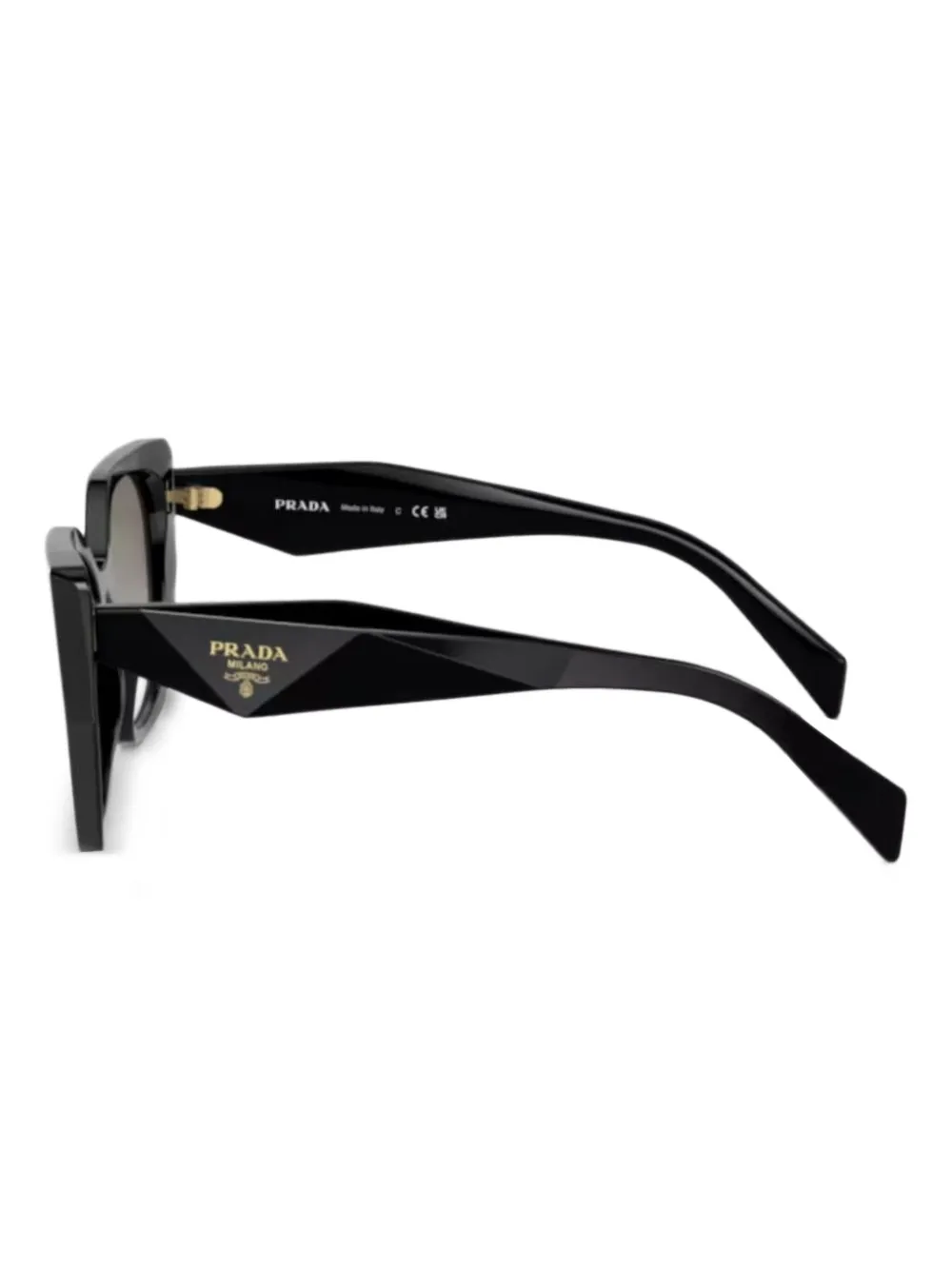  Prada Eyewear Cat-eye Sunglasses - Black 