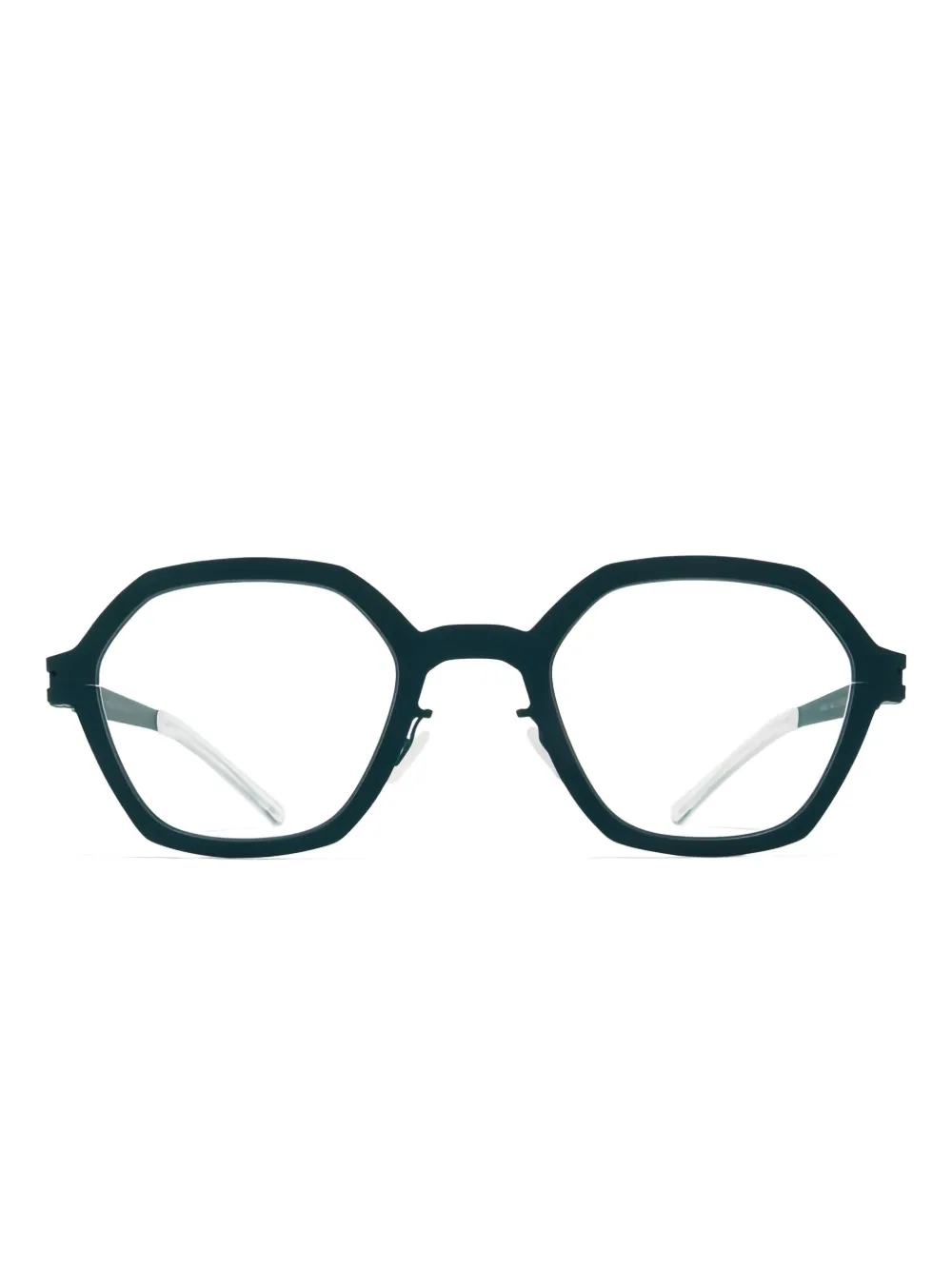 Mykita Rosemary bril met geometrisch montuur Groen