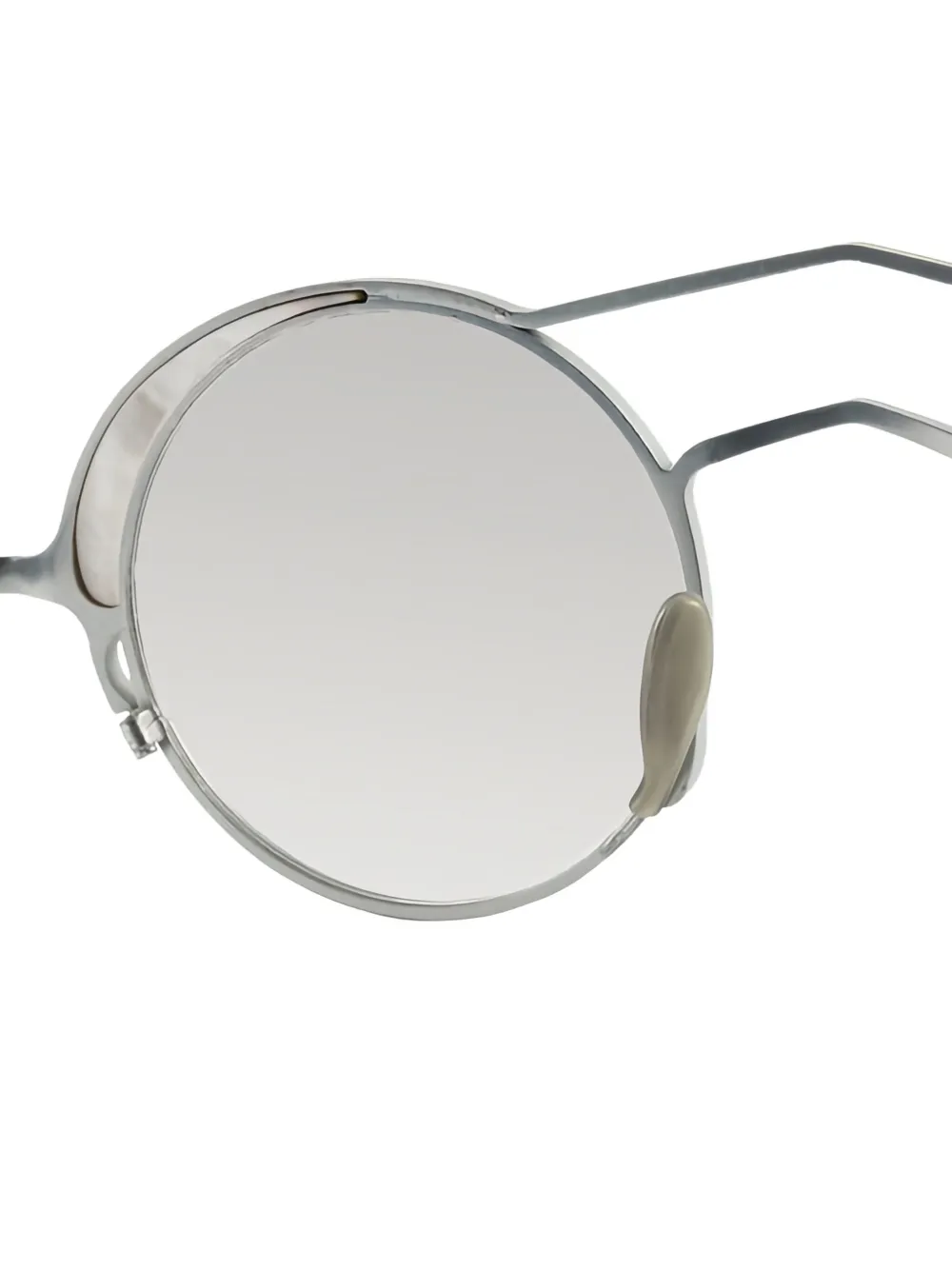 Rigards Titanium bril met rond montuur Zilver