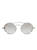 Rigards titanium round-frame sunglasses - Silver