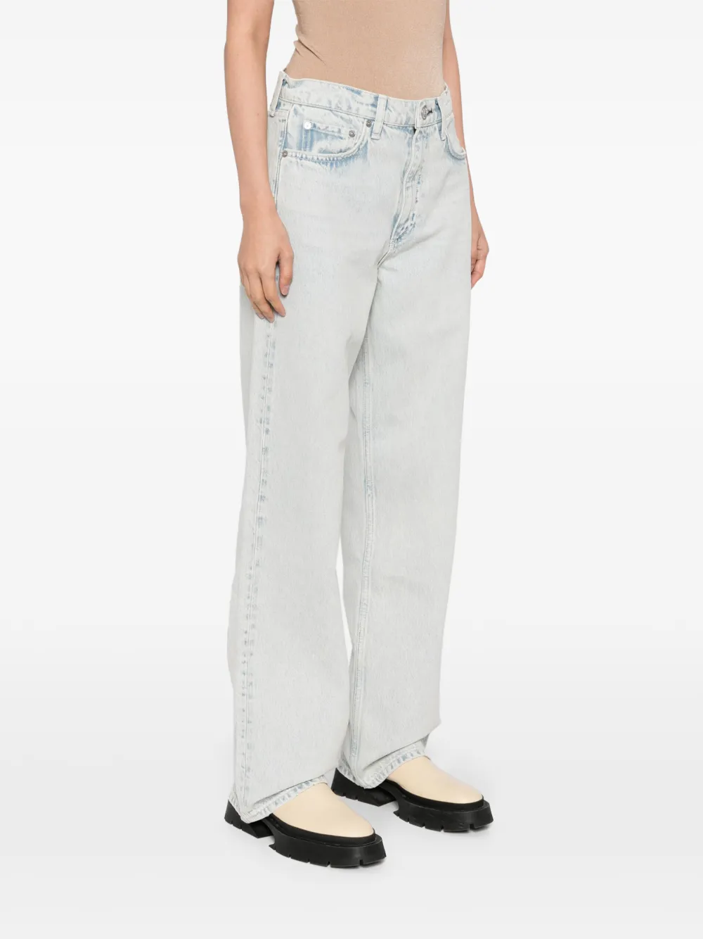 rag & bone Shea jeans Blauw