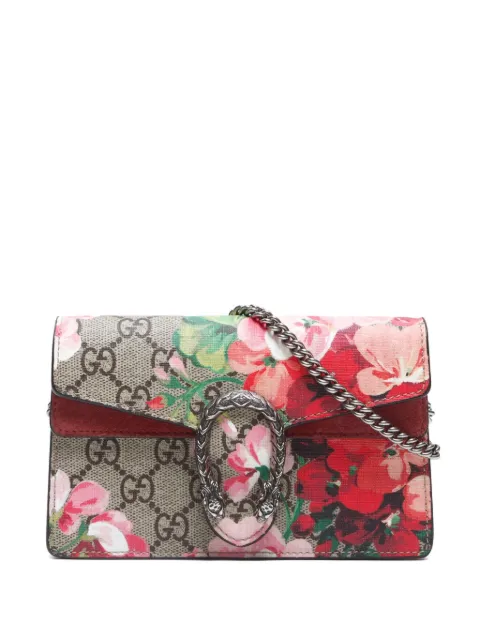Gucci Pre-Owned 2015-2024 Mini GG Supreme Blooms Dionysus mini bag