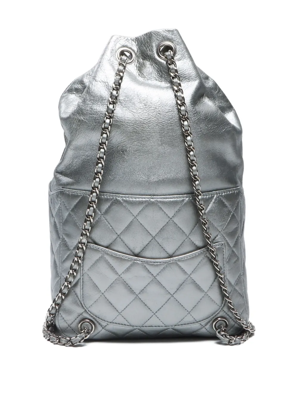 CHANEL Pre-Owned sac à dos à effet métallisé 2015 | Pre-owned | Image 2