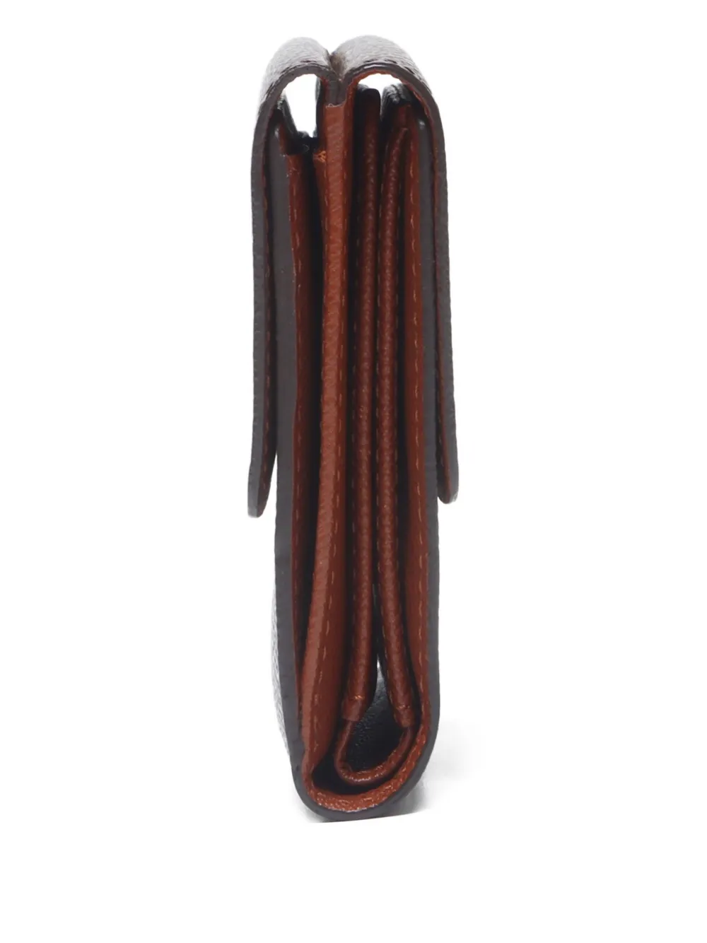 Pre-owned Louis Vuitton 2004 Elise Wallet In Brown