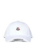 Moncler Enfant logo-embroidered baseball cap - White