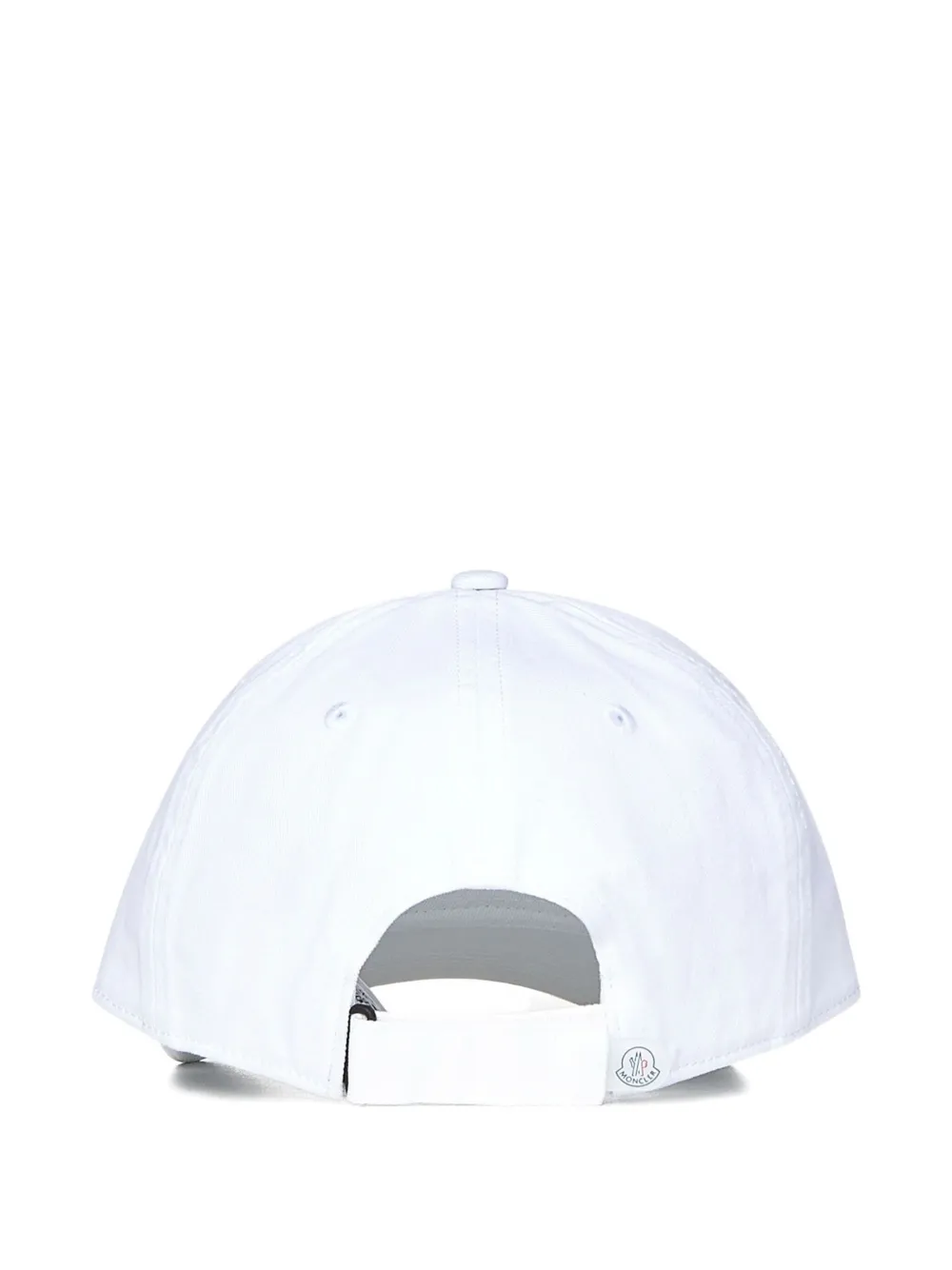 Moncler Enfant Honkbalpet met geborduurd logo - Wit
