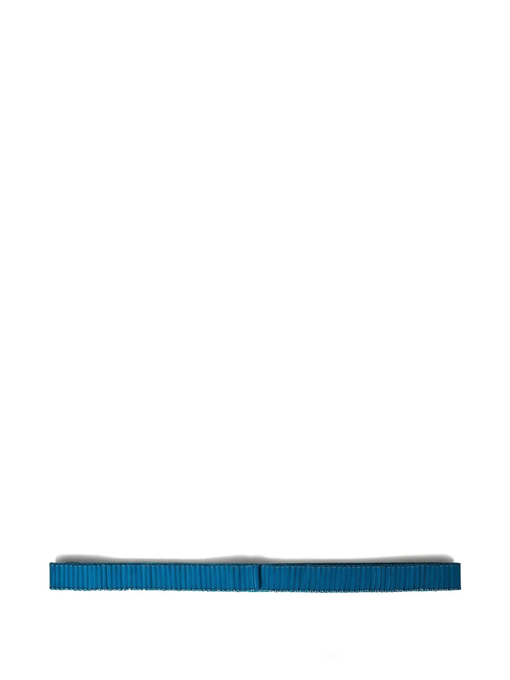 Alberta Ferretti pleated belt - Blauw