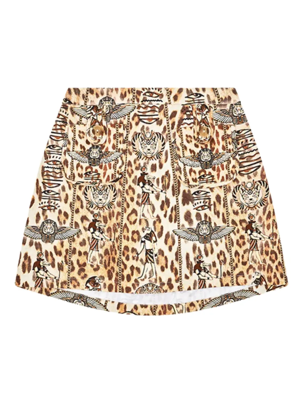 Shop Camilla Leopard-print Mini Skirt