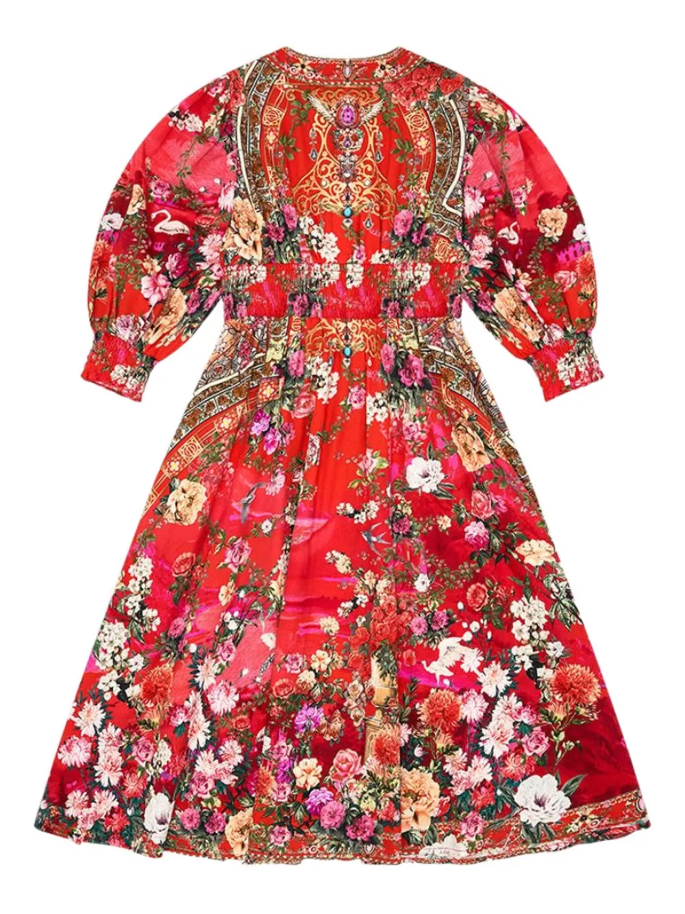 Camilla Kids floral-print casual dress | Girls Casual Dresses | Image 2