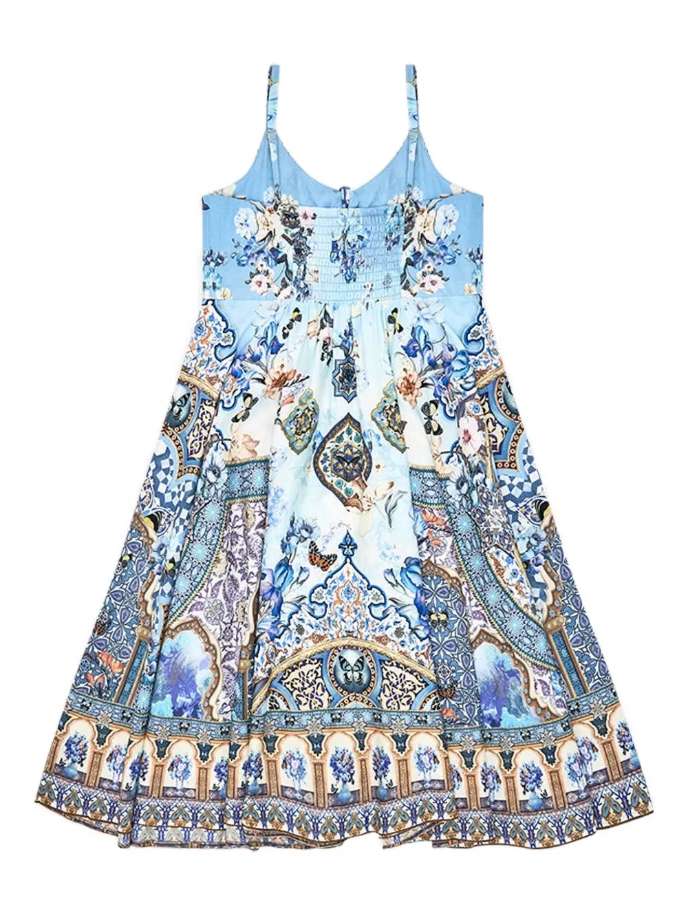 Camilla Kids strappy print casual dress | Girls Casual Dresses | Image 2