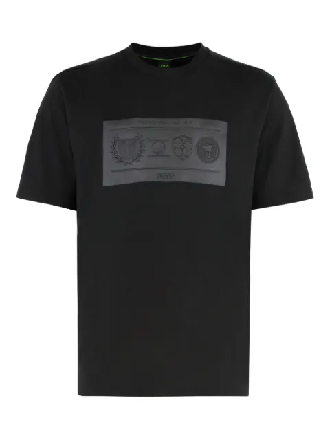 BOSS playera con cuello redondo