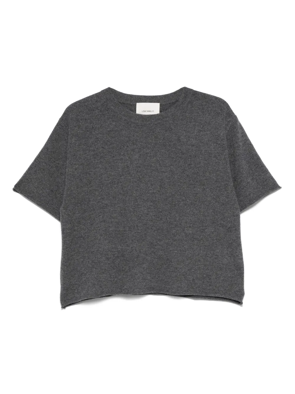 Lisa Yang カシミア トップ - グレー Lisa Yang カシミア トップ - グレー