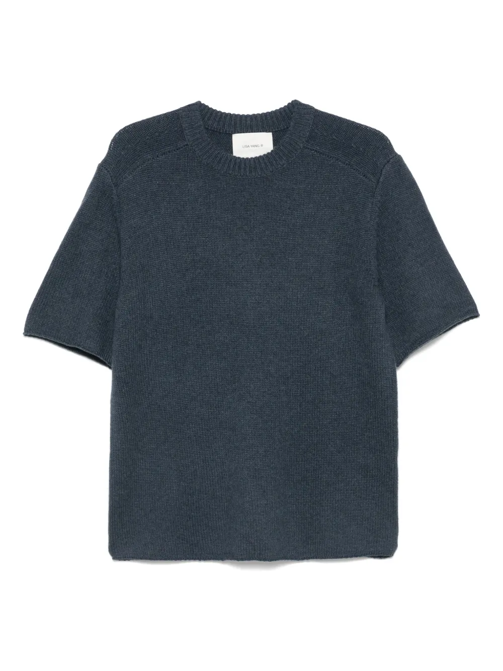 Lisa Yang cashmere t-shirt | Blue | Image 1