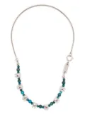IN GOLD WE TRUST PARIS Sacred Tooth necklace - Green