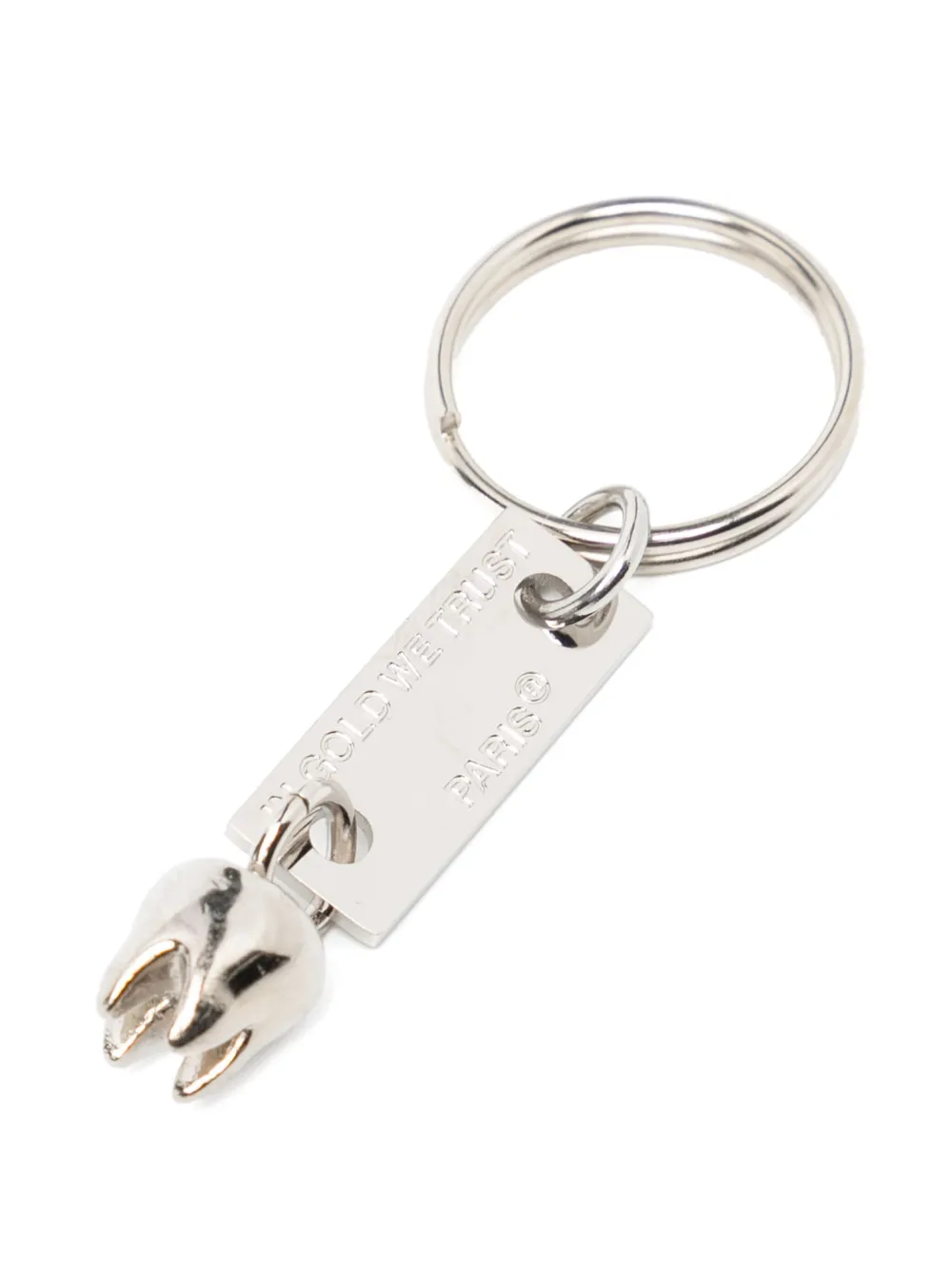 IN GOLD WE TRUST PARIS tooth keyring | Image 2