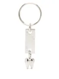 IN GOLD WE TRUST PARIS tooth keyring - Silver