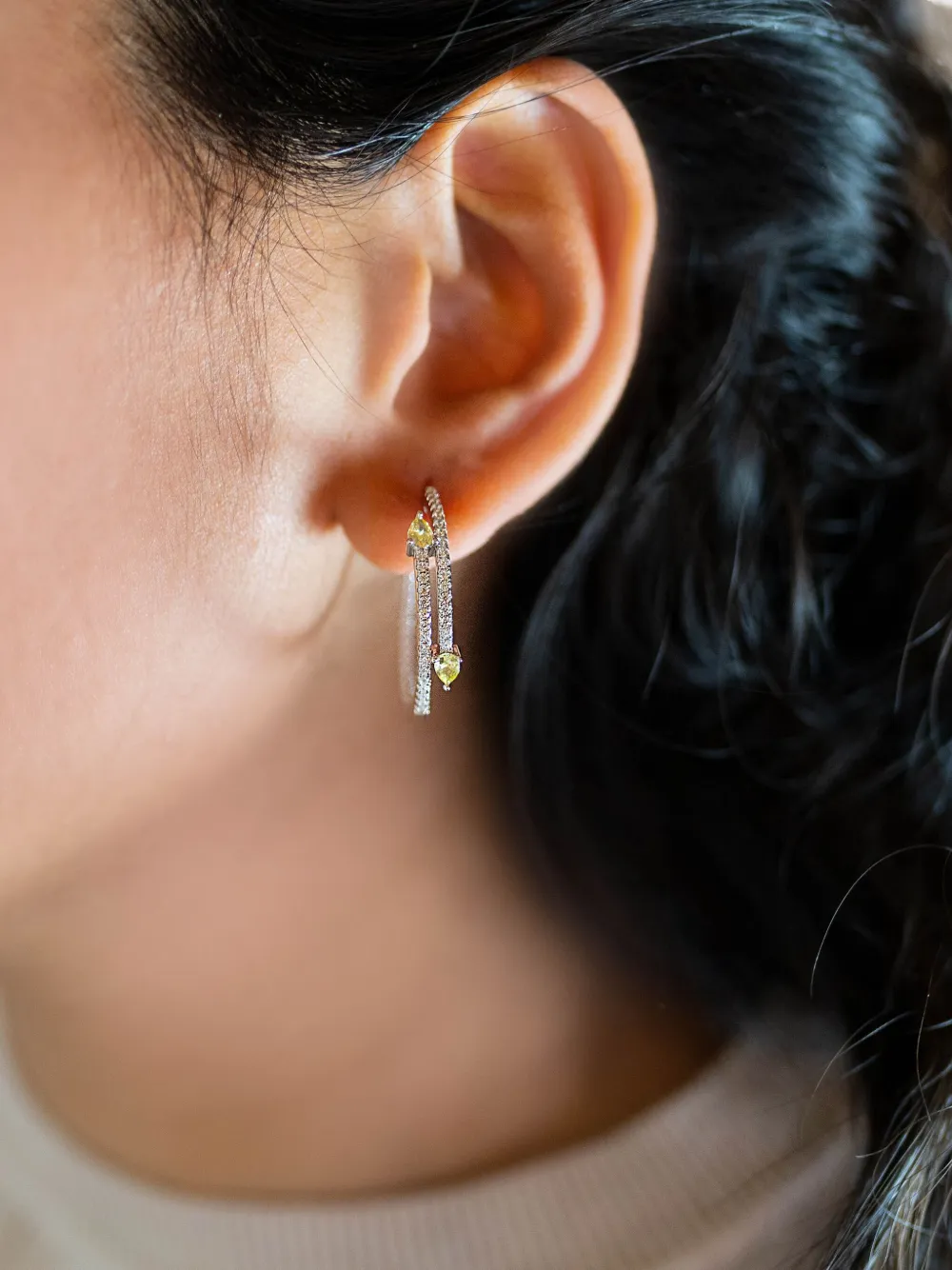 Juwelina Paris Starlight earrings - Zilver