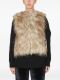BECAGLI shaggy fur jacket - Neutrals