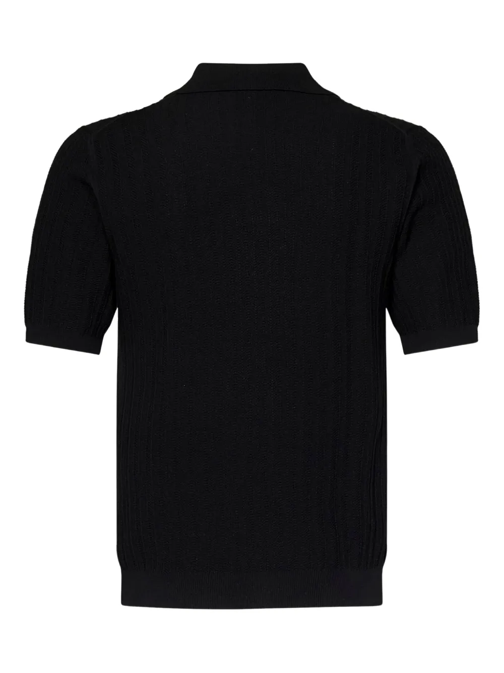 Malo Katoenen T-shirt Zwart
