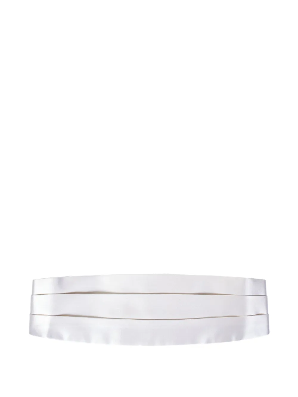 TOM FORD silk cummerbund Wit