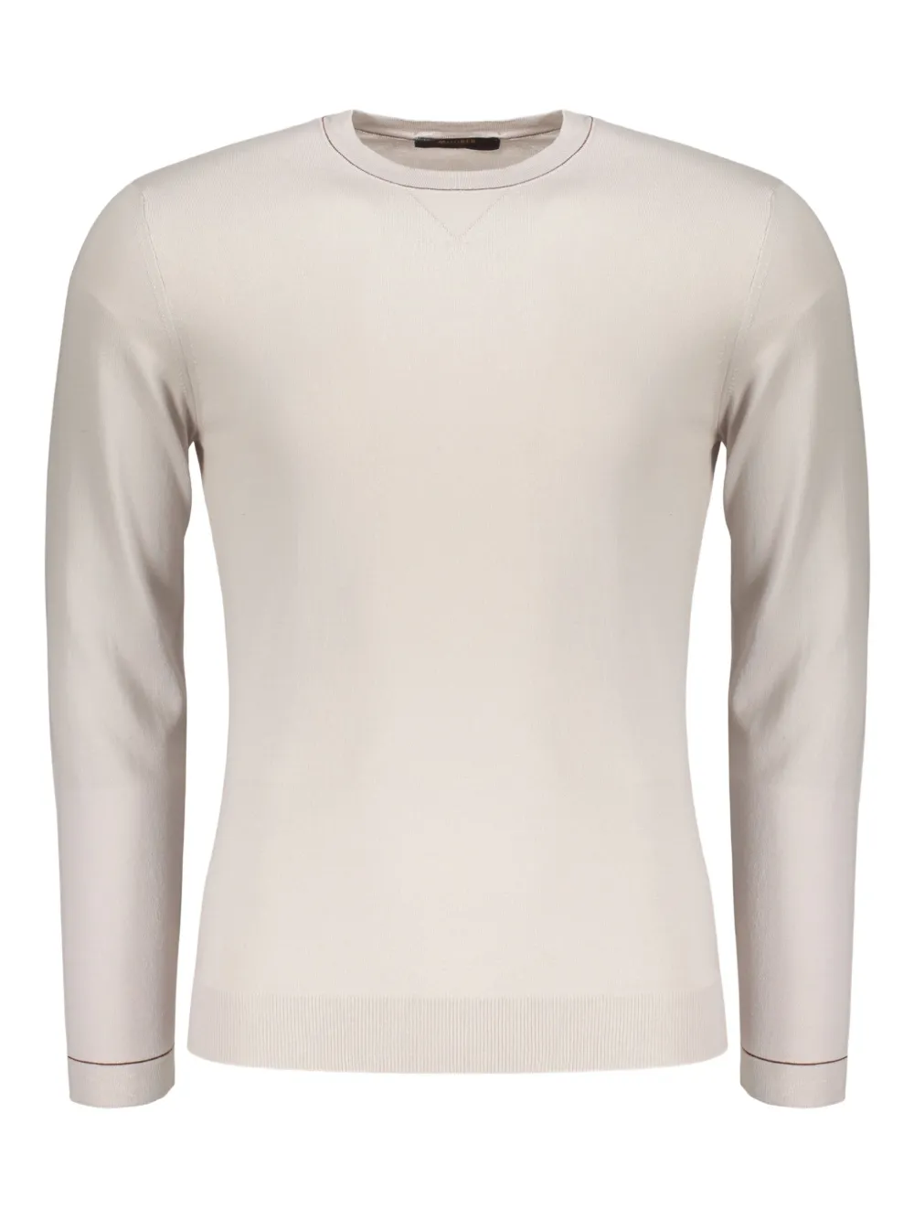 Moorer cotton sweatshirt - ニュートラル Moorer cotton sweatshirt - ニュートラル