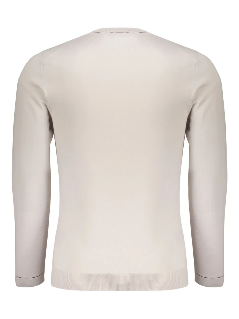 Moorer cotton sweatshirt - Beige