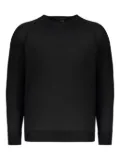 Moorer long-sleeve jumper - Black
