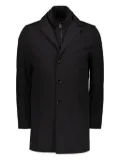 Moorer Techno-fabric coat - Black