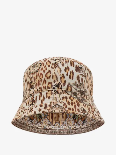 Camilla Kids tropical-print bucket hat