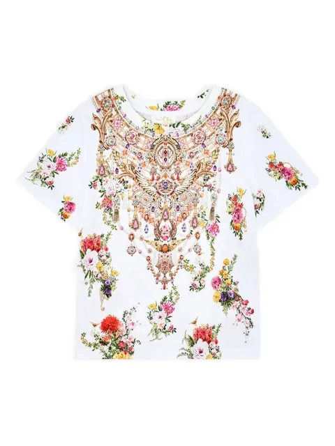 Camilla Kids printed short-sleeve T-shirt