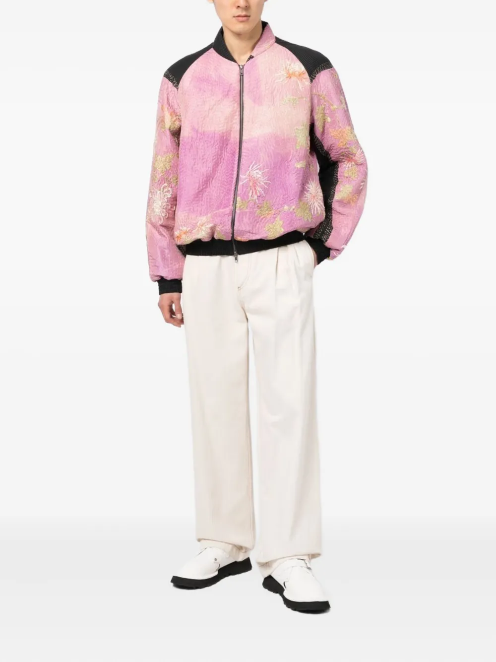 By Walid floral-embroidered bomber jacket | Bomber Jackets | Image 2
