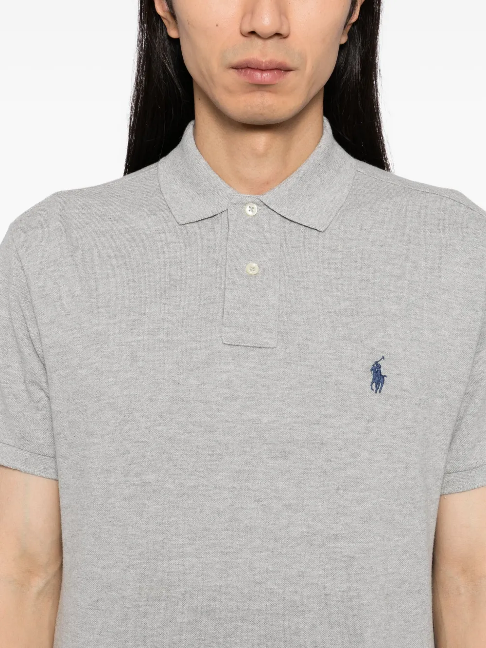 Polo Ralph Lauren Katoenen poloshirt Grijs