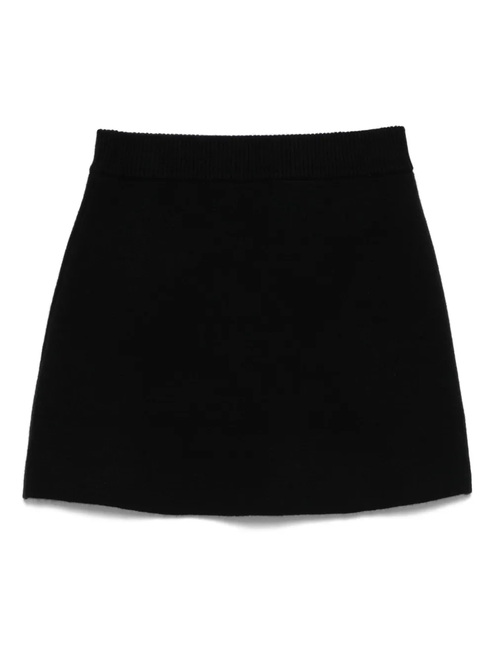 Lisa Yang cashmere A-line skirt - Zwart
