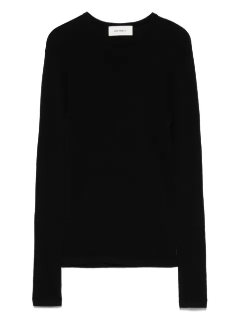 Lisa Yang crew-neck sweater