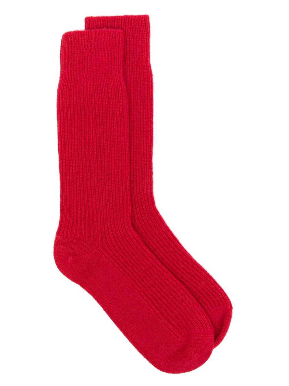 Lisa Yang calcetines de cachemira | rojo | Image 1