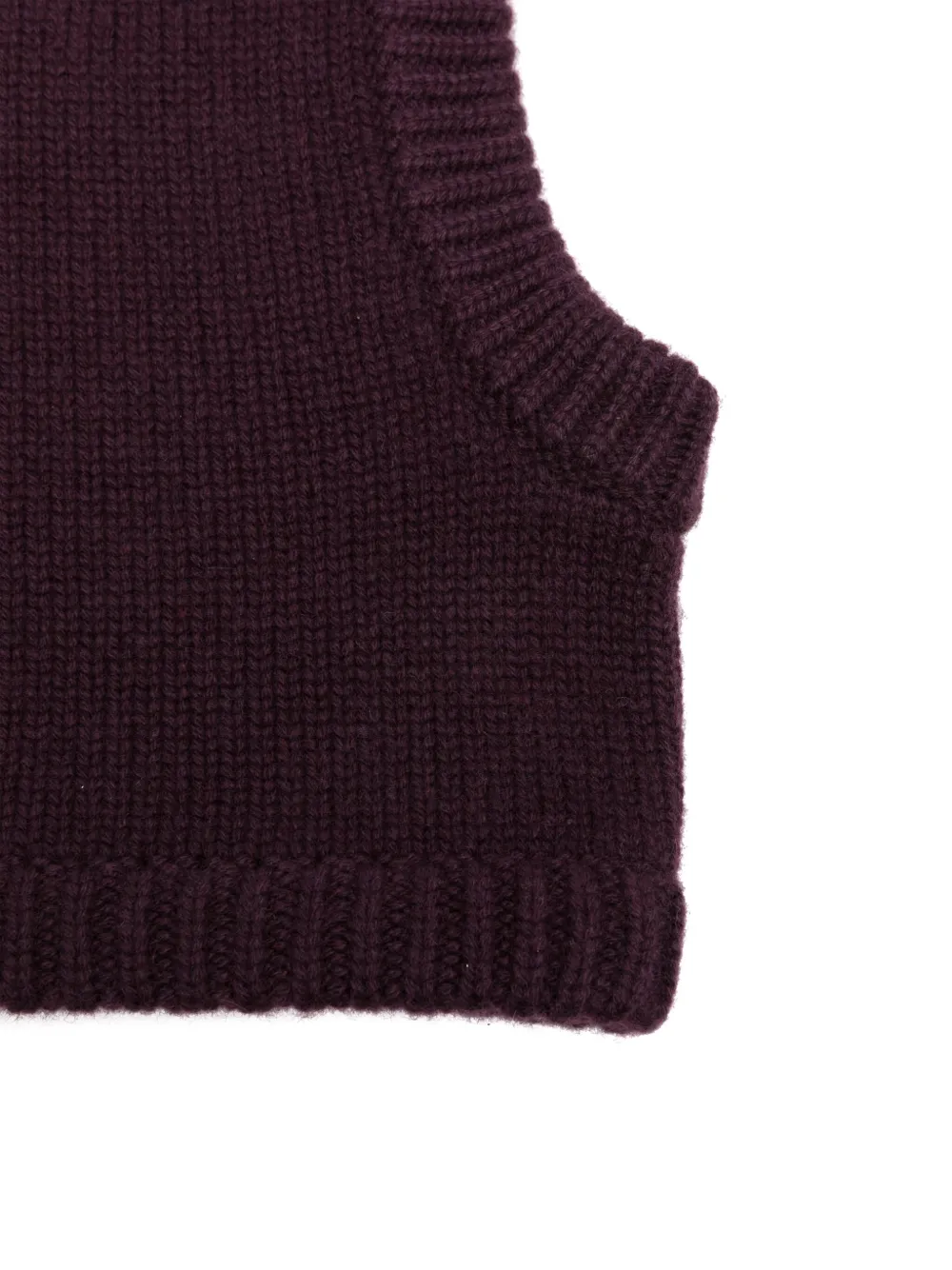 Lisa Yang cashmere balaclava - Rood