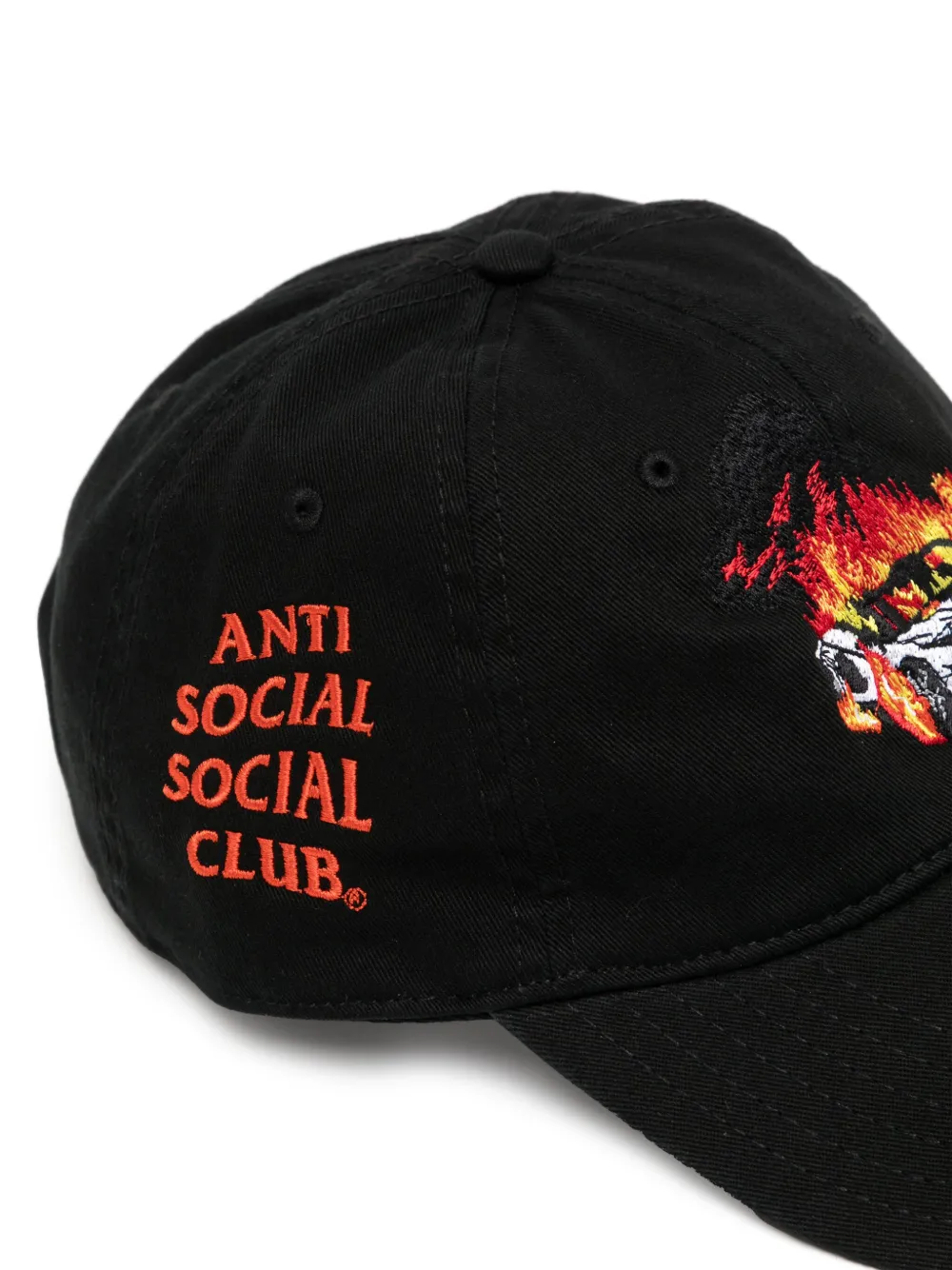 Anti Social Social Club Burnout pet - Zwart