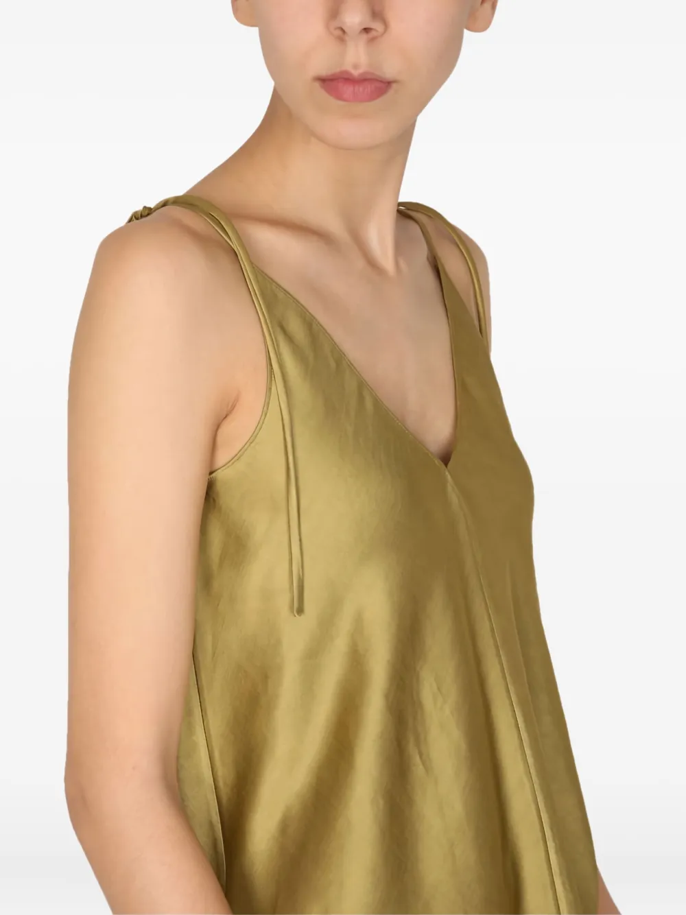 Alysi V-neck top Groen