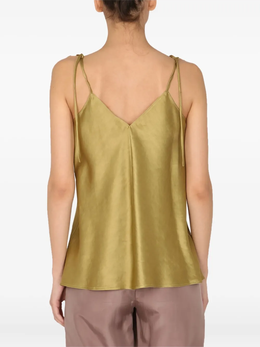 Alysi V-neck top Groen