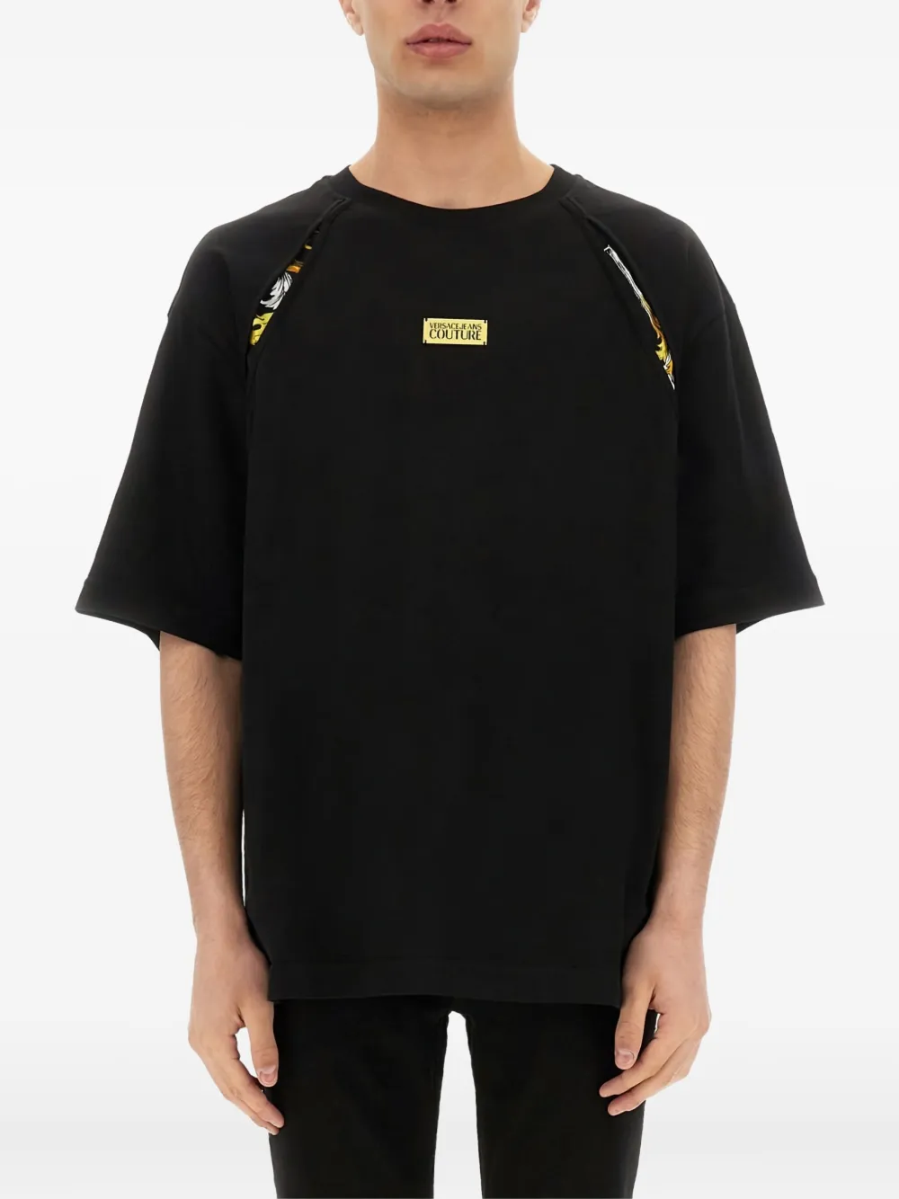 Versace Jeans Couture Logo-patch T-shirt