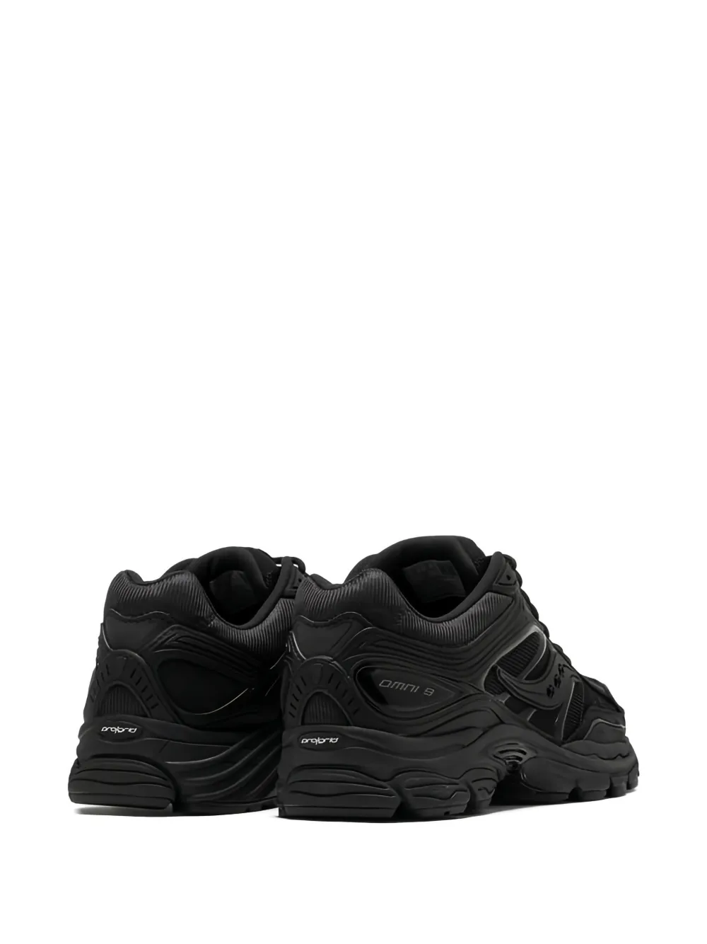 Saucony Progrid Omni 9 mesh panelled sneakers Black