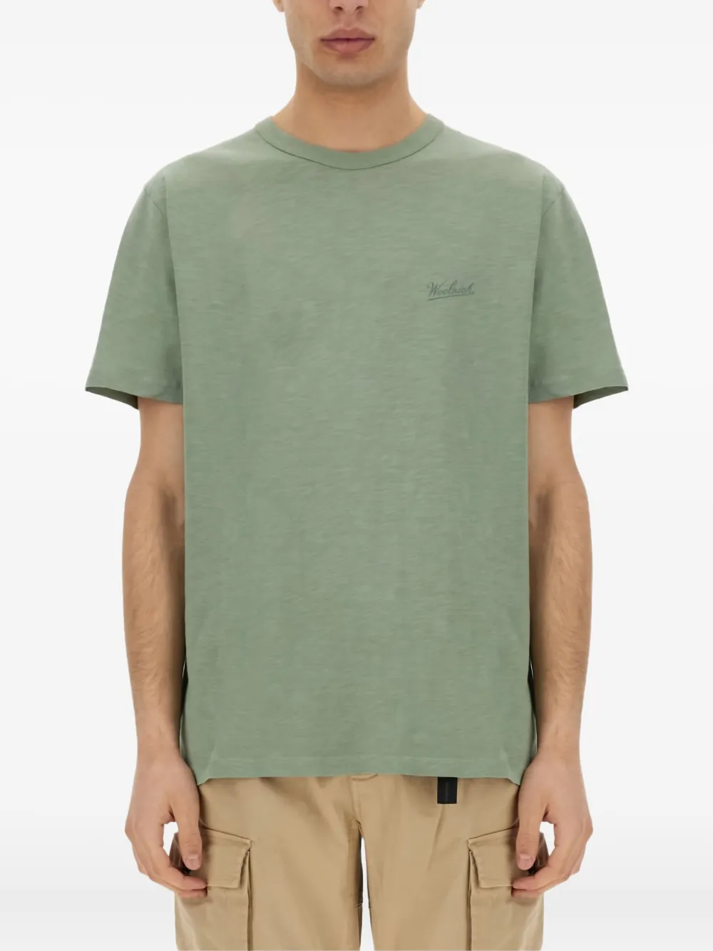 crew neck logo T-shirt