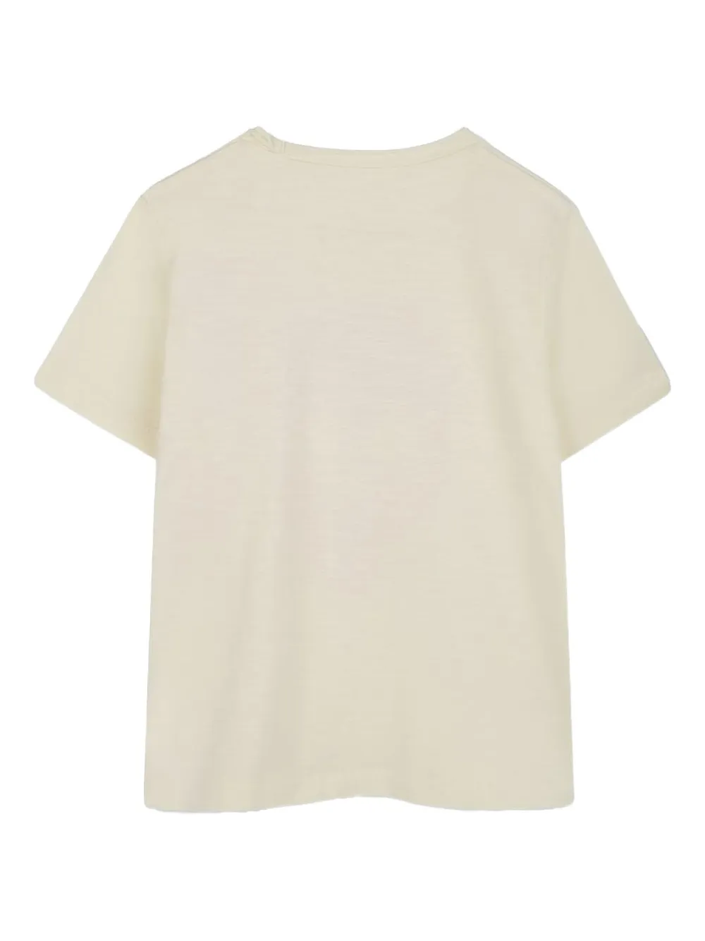 Zadig & Voltaire Kids T-shirt met doodskopprint Beige