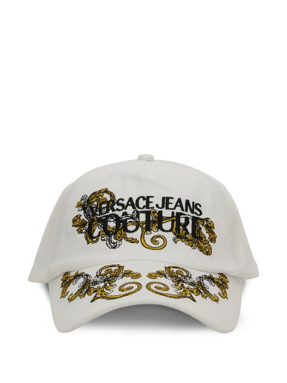 logo-embroidered cap